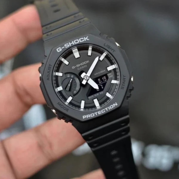 Black wristwatch 0018 - Image 2